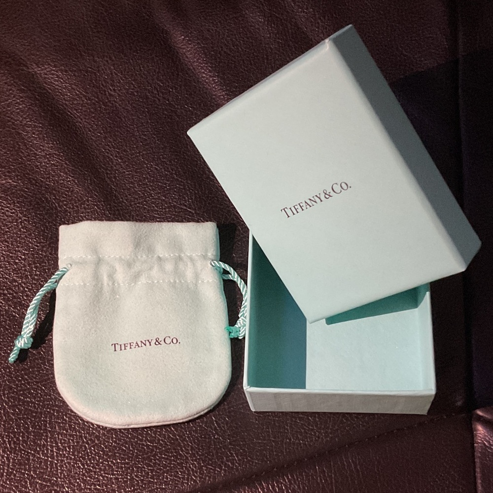 Tiffany & Co. Light Blue Box and Pouch NO JEWELRY